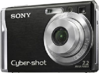 Sony Cyber-shot W80, Black (DSC-W80B)